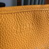 Goyard yellow Goyardine Coated Canvas and Leather