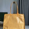 Goyard yellow Goyardine Coated Canvas and Leather