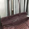Goyard Goyardine Coated Canvas and Leather Burgundy in Leather