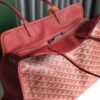 Goyard red Goyardine Coated Canvas and Leather