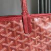 Goyard red Goyardine Coated Canvas and Leather