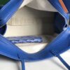 Goyard Blue Goyardine Coated Canvas and Leather