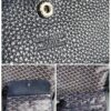 Goyard gray Goyardine Coated Canvas and Leather