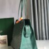 Goyard green Goyardine Coated Canvas and Leather