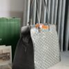 Goyard black  Goyardine Coated Canvas and Leather