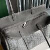Goyard black  Goyardine Coated Canvas and Leather