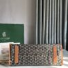 Goyard Brown Goyardine Coated Canvas and Leather