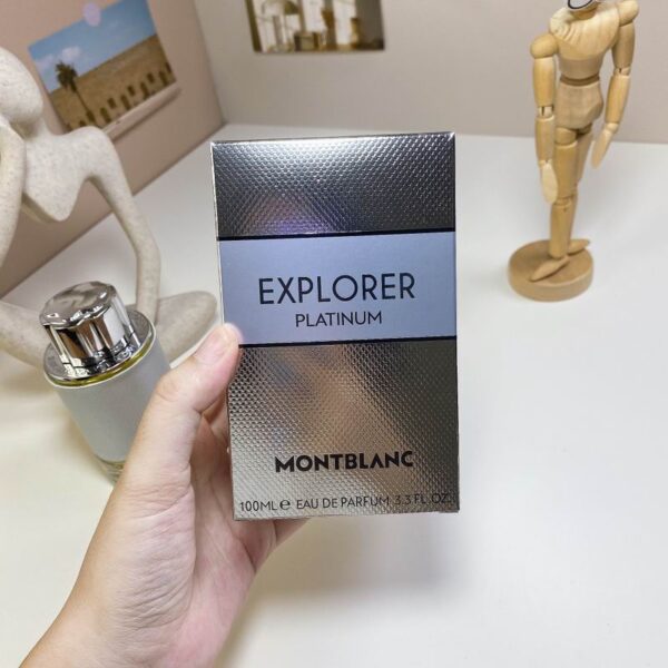 Montblanc Explorer Platinum – Eau de Parfum for Men 100 ml / 3.4 oz