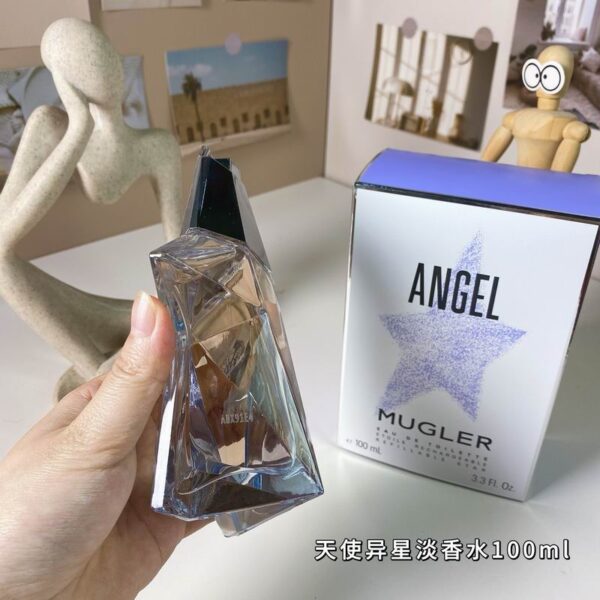 Angel by Thierry Mugler Standing Star Eau de Parfum Spray – Refillable Star Bottle (3.3 oz / 3.4 oz / 100 ml)