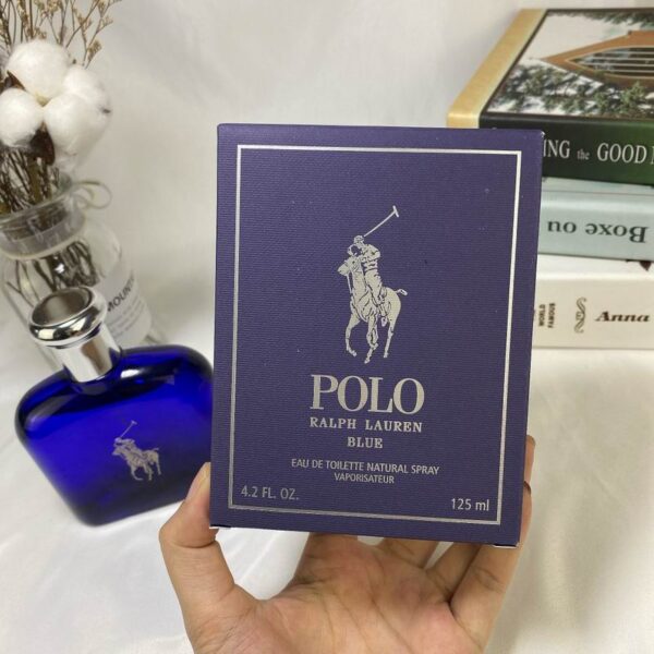 Ralph Lauren Polo Blue Eau de Toilette Spray – Fresh, Clean & Invigorating (125ml)