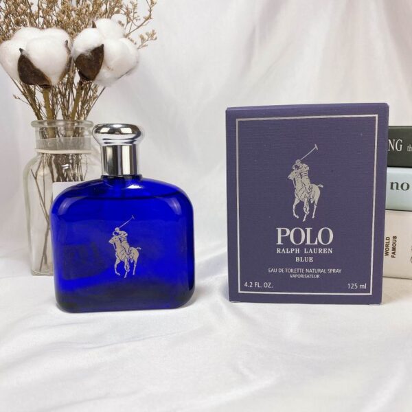 Ralph Lauren Polo Blue Eau de Toilette Spray – Fresh, Clean & Invigorating (125ml)