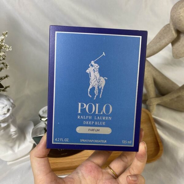 Polo Deep Blue Parfum – Powerful, Aquatic & Energizing (4.2 oz / 125ml)