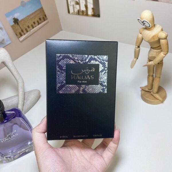 Rasasi Hawas for Men Eau de Parfum Spray – 3.4oz / 100ml