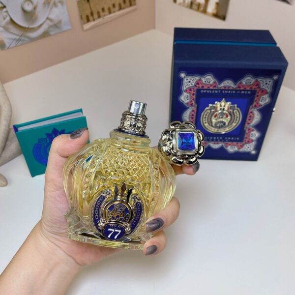 Opulent Shaik Sapphire No.77 Parfum for Men – Luxury Edition