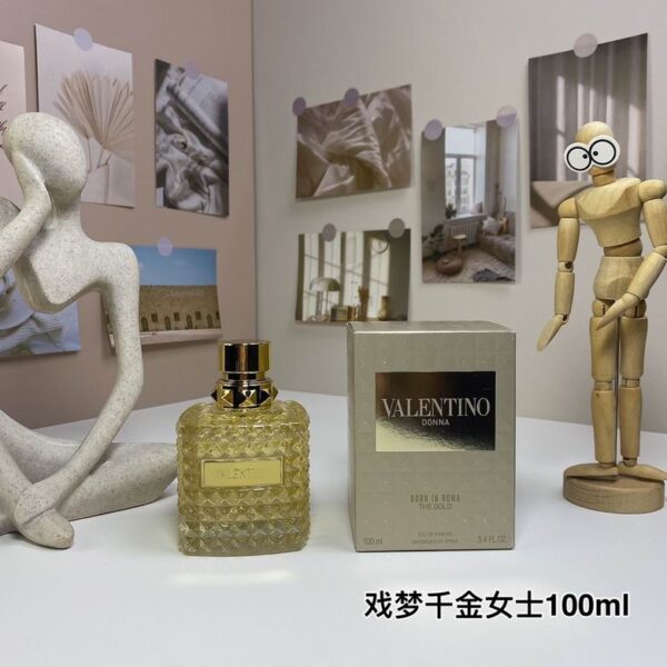 Valentino Uomo Born in Roma “The Gold” – Eau de Toilette (3.4 oz / 100 ml)