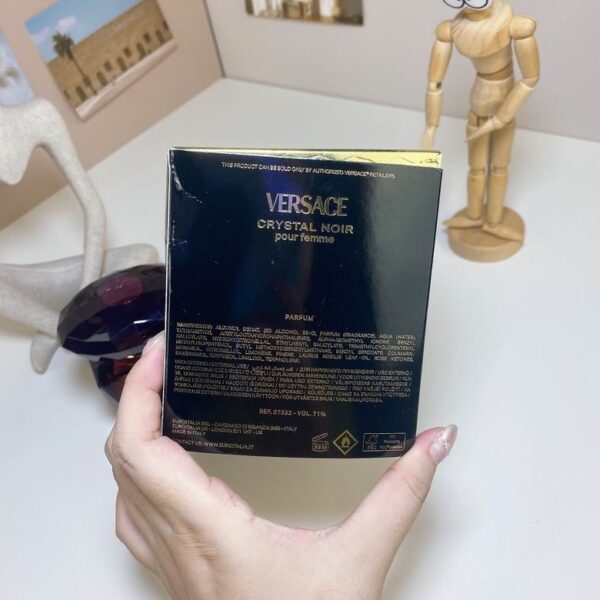 Versace Crystal Noir Eau de Toilette 3.0 oz 90 ml