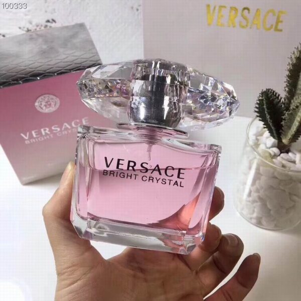 Versace Bright Crystal Eau de Toilette Spray – 3.0 oz / 90ml (For Women)