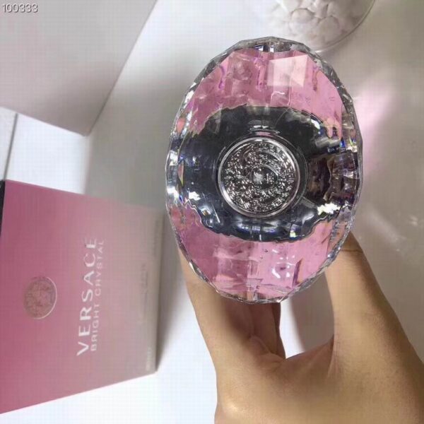 Versace Bright Crystal Eau de Toilette Spray – 3.0 oz / 90ml (For Women)