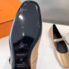 Hermès HERMES Jane Dore Chaussures de ballet en cuir