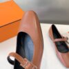 Hermès Hermes Jane Maron Alzan Api Ballet Shoes