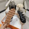 Hermes Women Isabella 30 Sandal in Calfskin-Black