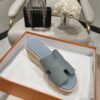 Hermès Eze 30 - Bleu - Chaussures Femme | Hermès
