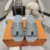 Hermès Eze 30 - Bleu - Chaussures Femme | Hermès