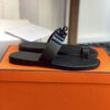 Hermès July Sandal – Black | Hermès Thailand