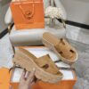 Hermès Eze 30 Leather Sandal Brown | Women’s