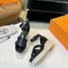 Hermès Hermès Elda Espadrille Women's Sandals black