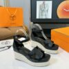 Hermès Hermès Elda Espadrille Women's Sandals black