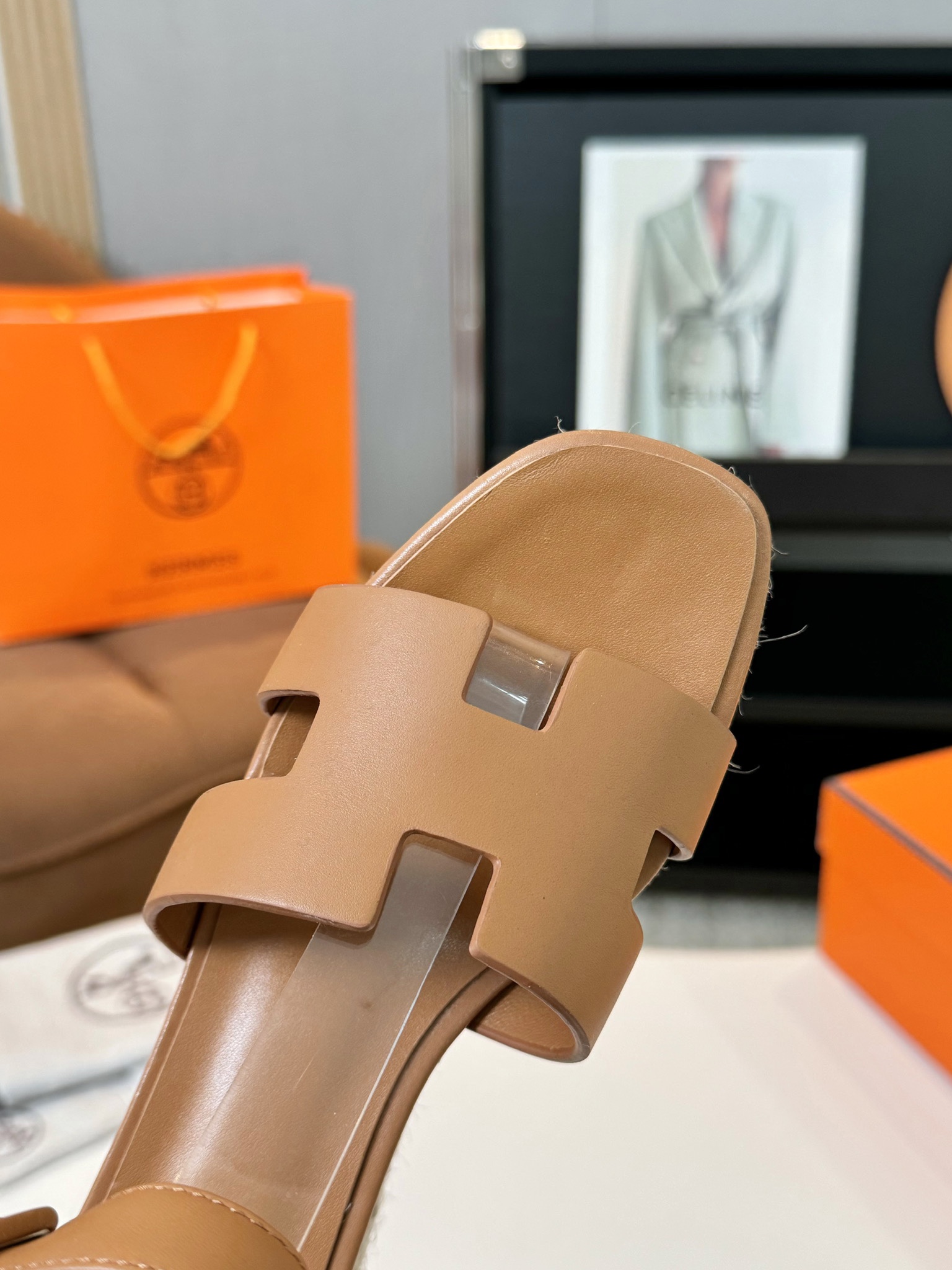 Hermès Hermès Elda Espadrille Women's Sandals  brown