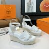 Hermès Hermès Elda Espadrille Women's Sandals White
