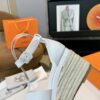 Hermès Hermès Elda Espadrille Women's Sandals White