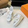 Hermès Hermès Elda Espadrille Women's Sandals White