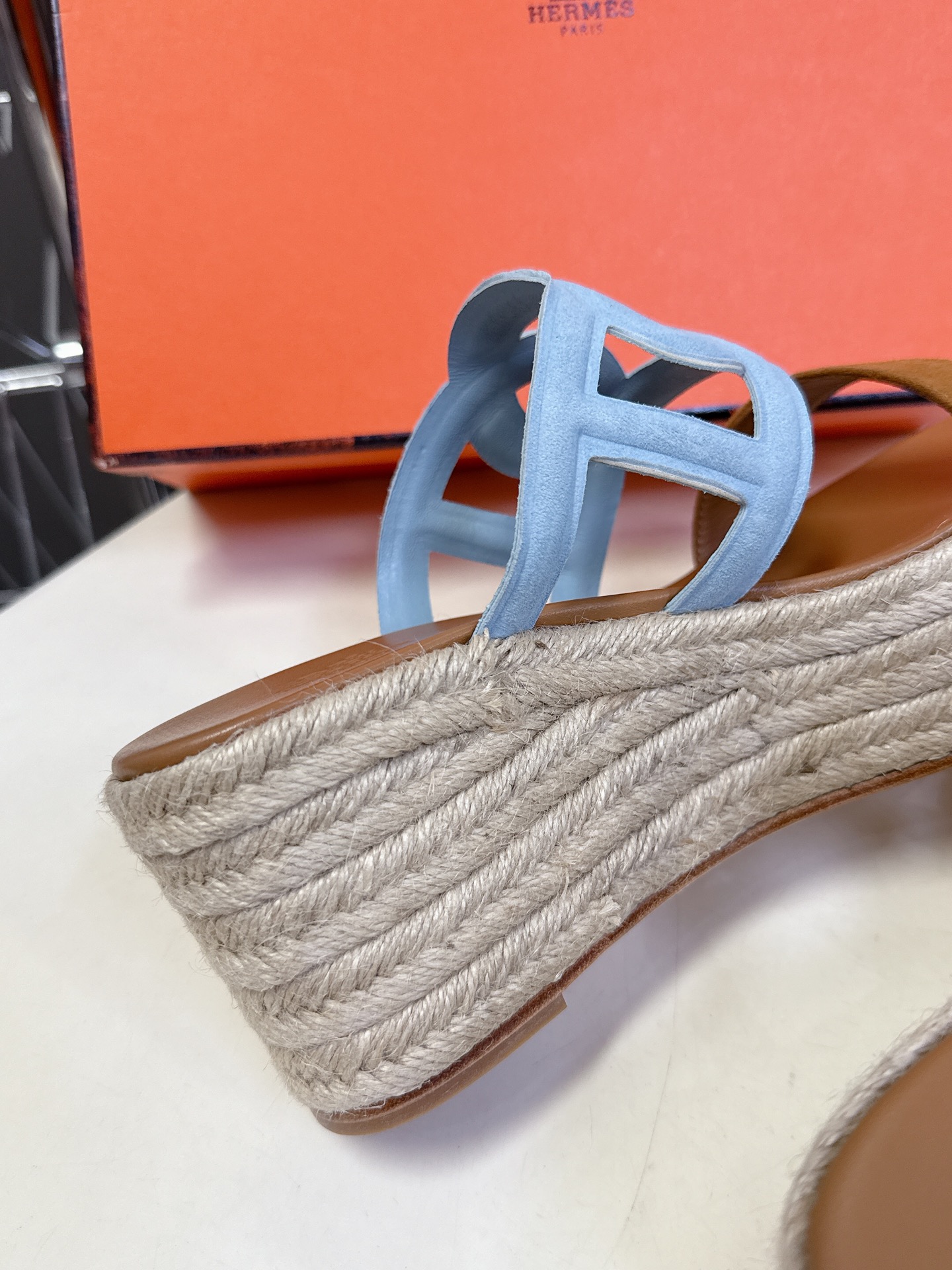 Hermès Ithea 30 Espadrille – Brown | Hermès