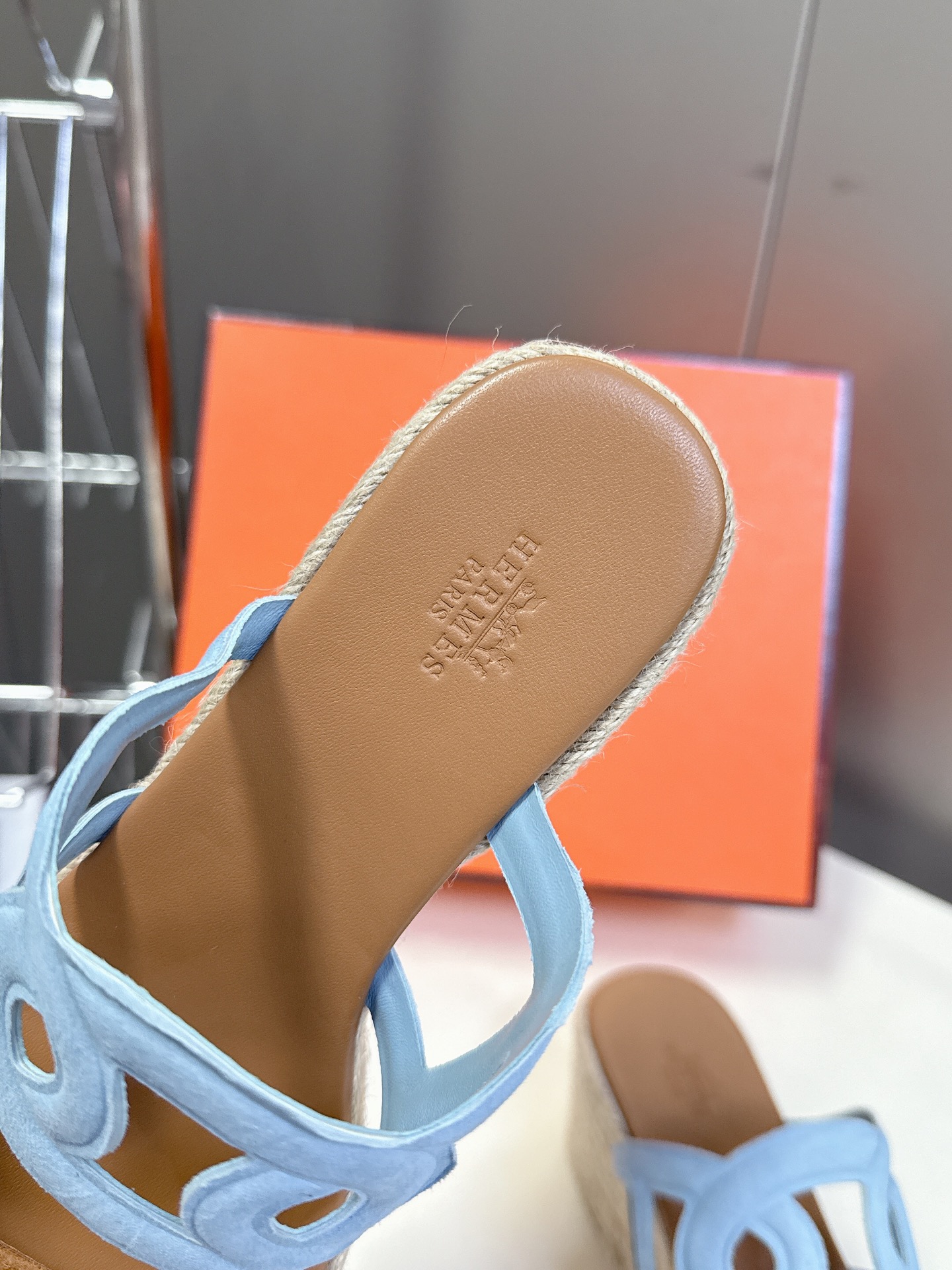 Hermès Ithea 30 Espadrille – Brown | Hermès
