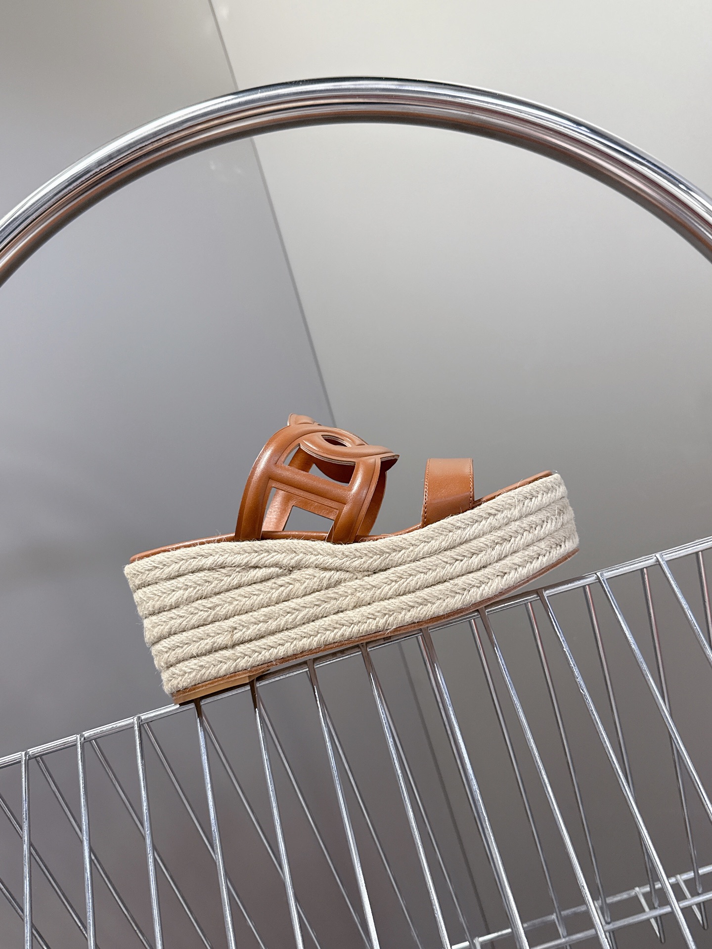 HERMÈS Nappa Bikini Sandals – Gold
