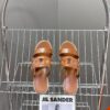 HERMÈS Nappa Bikini Sandals – Gold