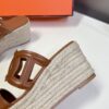 HERMÈS Nappa Bikini Sandals – Gold