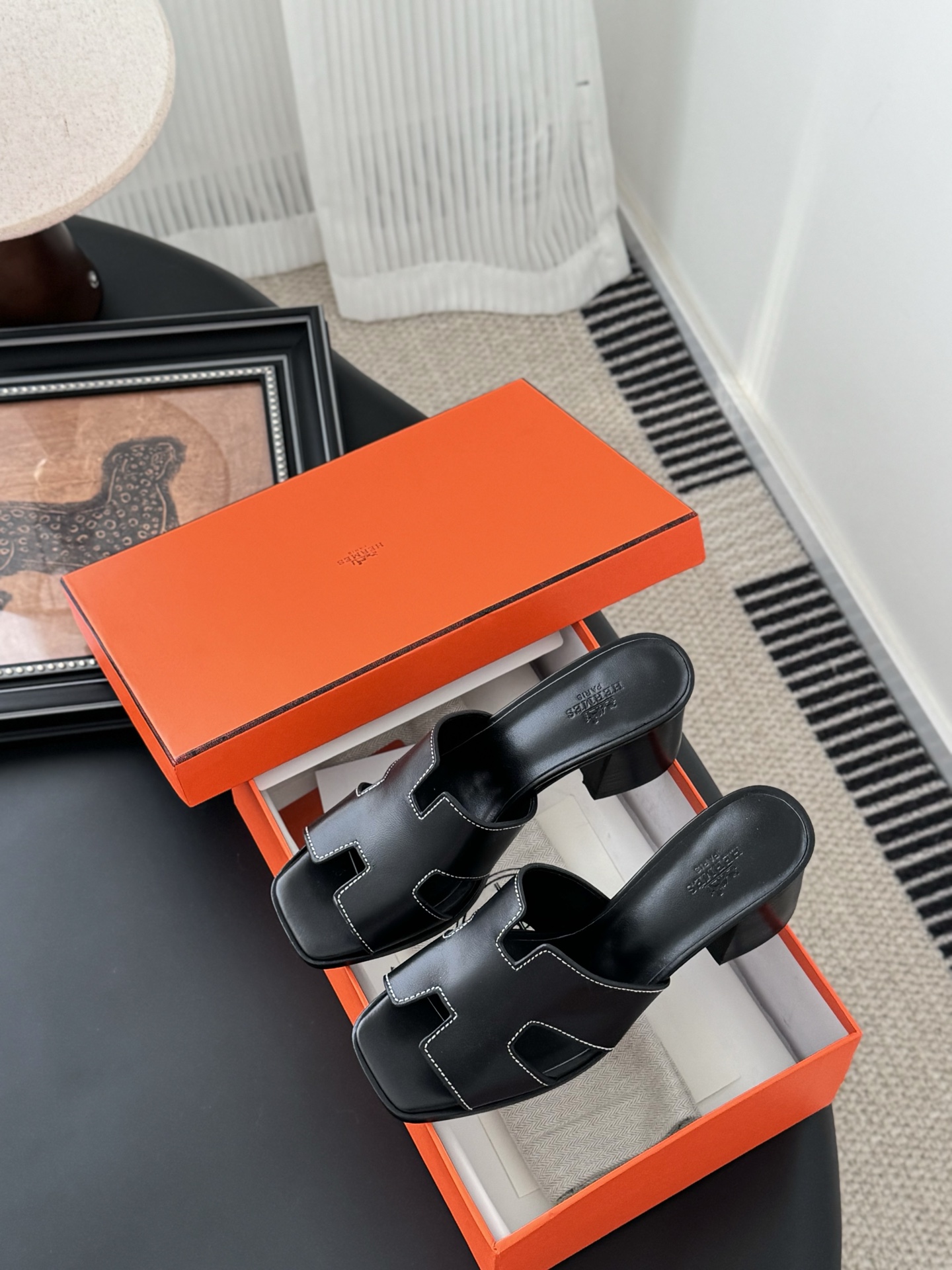 Helia 60 sandal | Hermès UAE