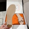Hermès Oran Sandal – Nude Light Beige Calfskin,