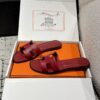 Hermes Oran Sandals Orange Brûlée