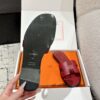 Hermes Oran Sandals Orange Brûlée