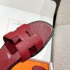 Hermes Oran Sandals Orange Brûlée