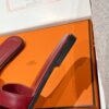 Hermes Oran Sandals Orange Brûlée