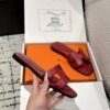 Hermes Oran Sandals Orange Brûlée