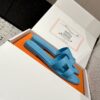 Hermès Oran Sandal – Bleu Cameo