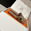 Hermès Oran H Sandals – Etoupe Epsom Leather