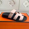 New Hermes Womens Chypre Rose Cancan Sandals